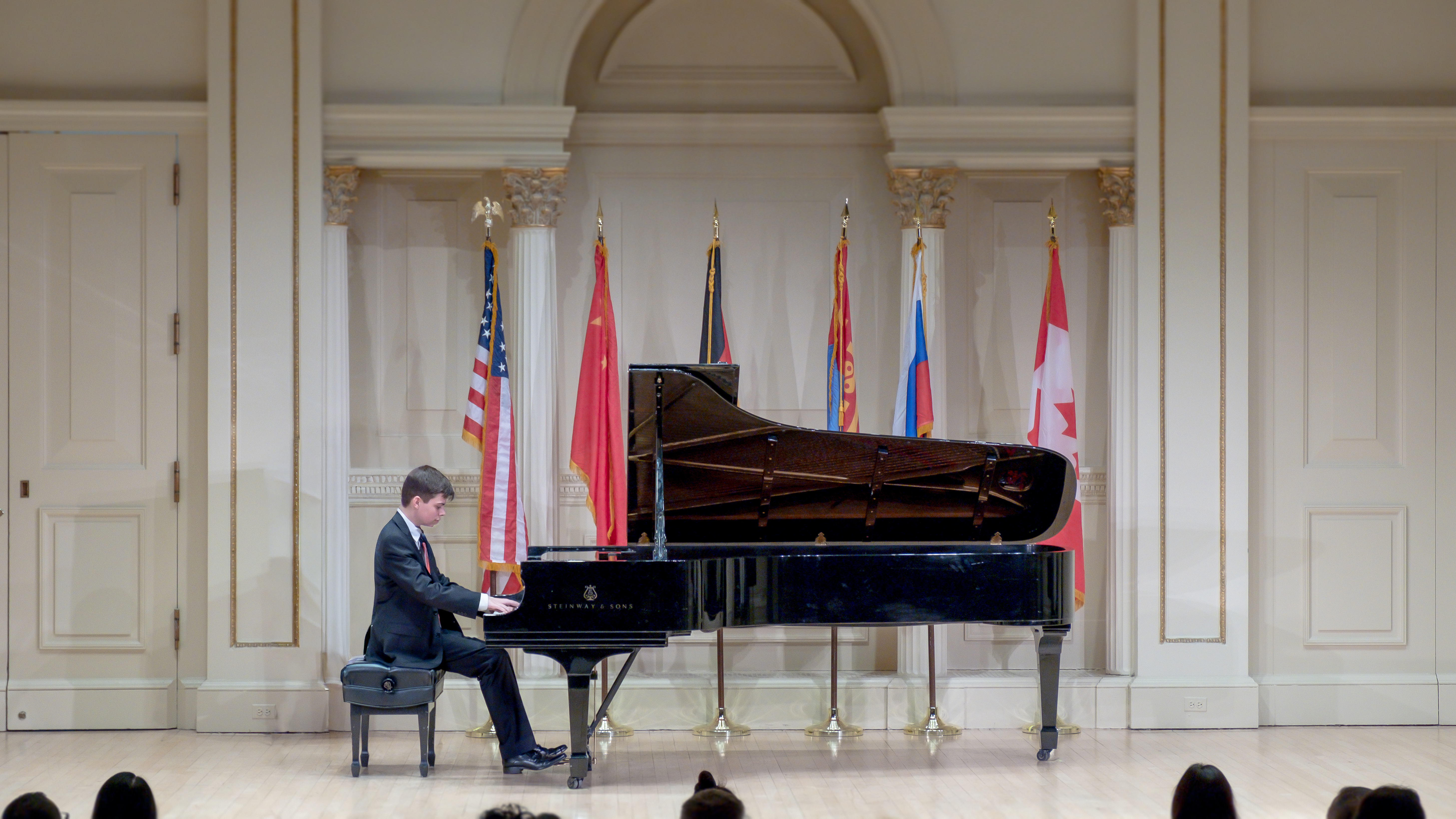 Michael Rainwater performing at Carnegie Hall